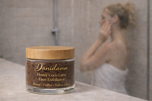 Tallow Coffee Face Exfoliator